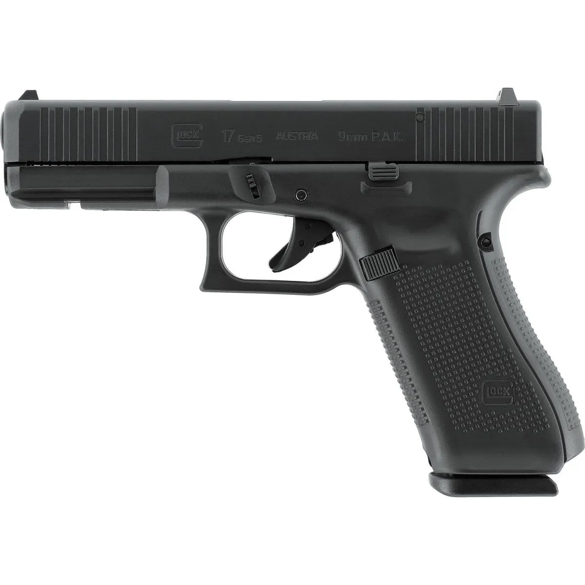 Gock 17 Gen5  9mm P.A.K. SRS Black